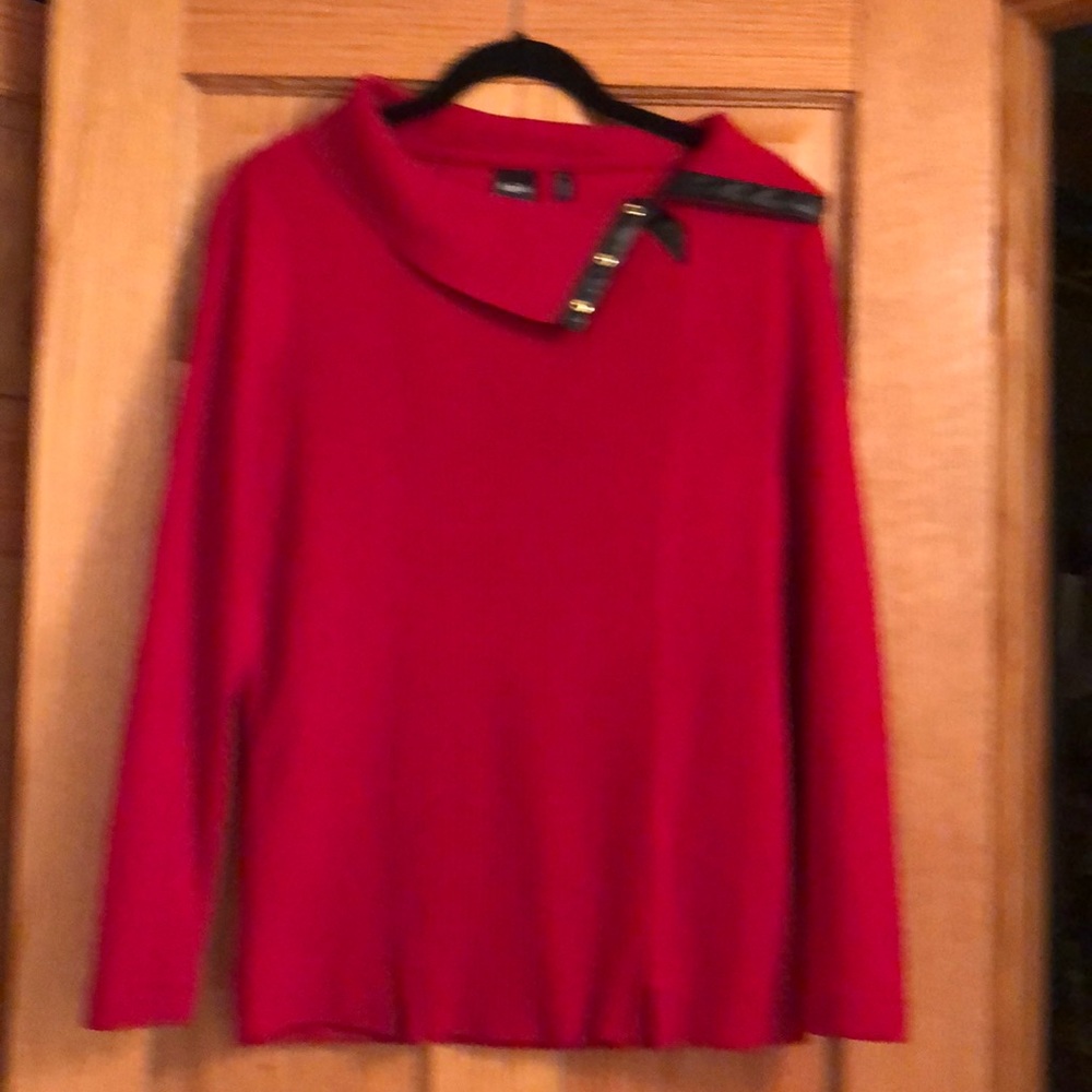 Red sweater